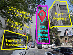 Vancouver Printing for UBC Campus Fairmont Hotel Wall Centre and Hyatt Regency