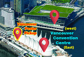 Vancouver Poster Printing On-Site at Downtown Vancouver Convention Centre