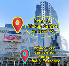 Vancouver Conference Poster Printing at Vancouver Convention Centre